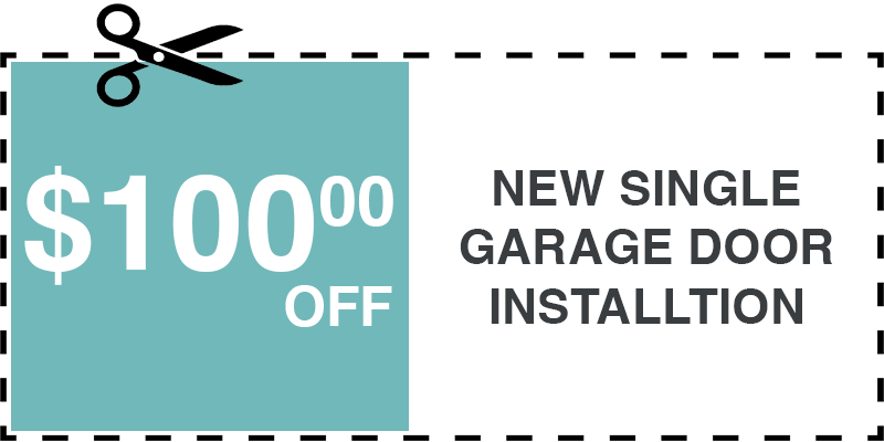 100 off garage door repair Baldwin